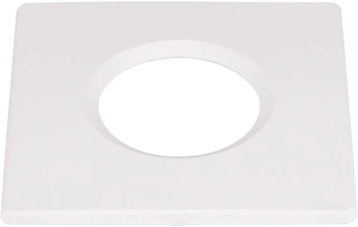 UNIVERSAL DOWNLIGHT Abdeckung, für Downlight, IP65, eckig, weiß - Downlights de SLV – photo produit