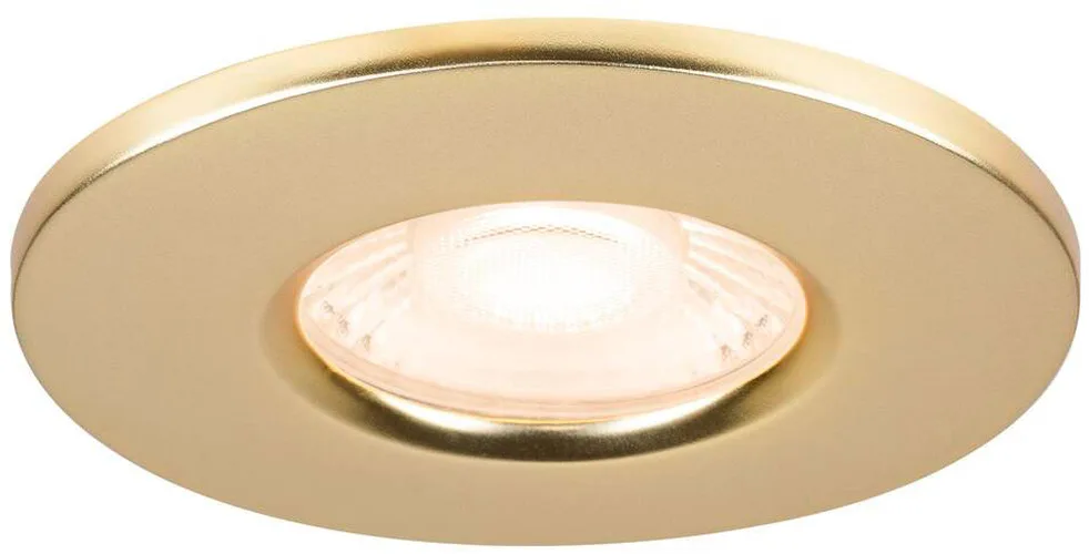 UNIVERSAL DOWNLIGHT Abdeckung, für Downlight, IP65, rund, gold matt - Downlights von SLV – Produktfoto
