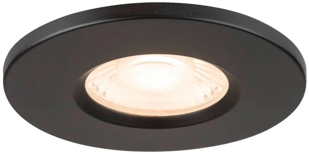 UNIVERSAL DOWNLIGHT FIX, Einbauleuchte mit Abdeckung, PHASE, 2700/3000/4000/6500K, IP65, schwarz - Wand- und Deckenleuchten de SLV – photo produit