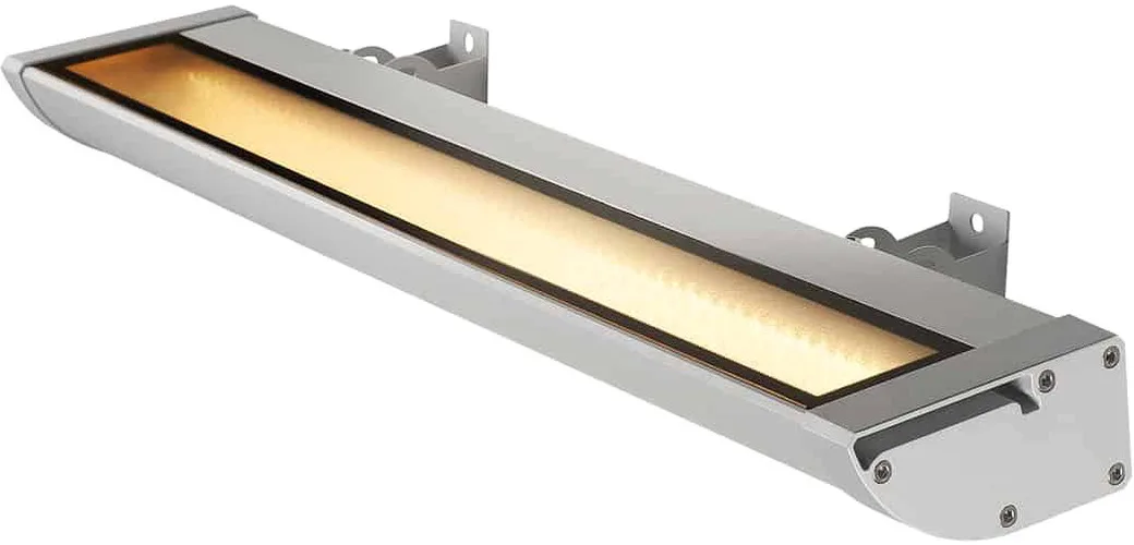 VANO WING SP DALI, Wandaufbauleuchte grau 25W 1400lm 3000K CRI80 120° DALI - Stand-, Wand- und Deckenleuchten (Outdoor) de SLV – photo produit