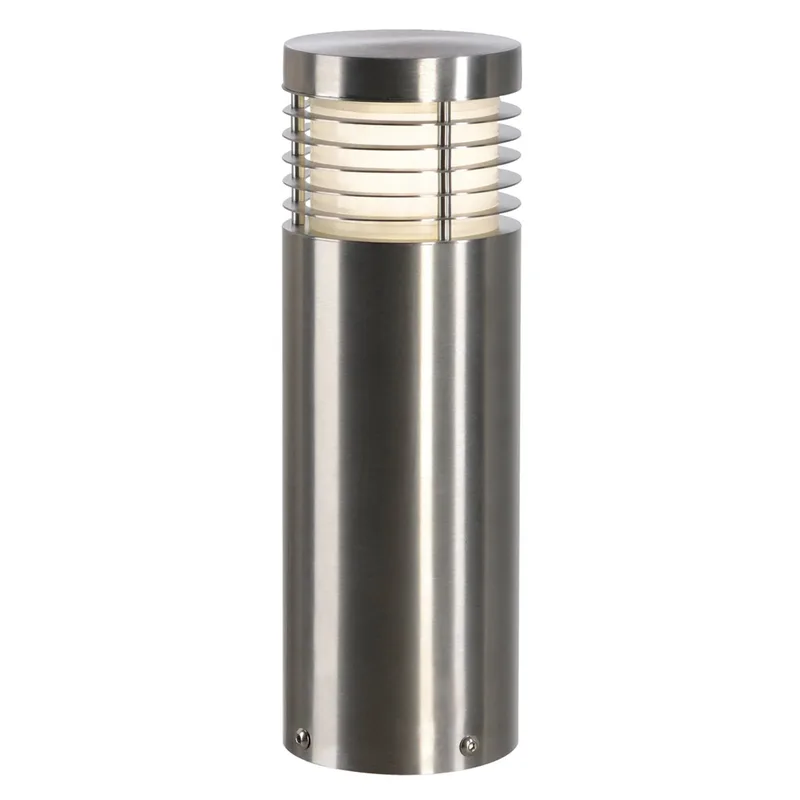 Vap Slim 30 sokkellamp van roestvrij staal by SLV in Geroestvrij staal geborsteld, White – product photo
