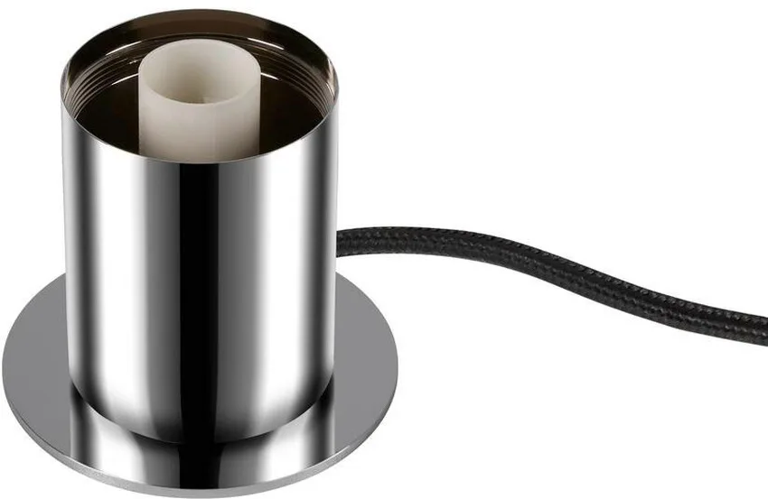 VARYT, Tischleuchte, rund, 1x max. 6W, E14, chrom - Ambiente- Tisch- und Standleuchten von SLV – Produktfoto