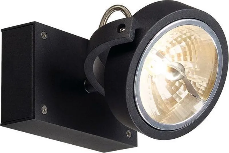 Wandlamp SLV Kalu 147250 von SLV in Zwart mat – Produktfoto