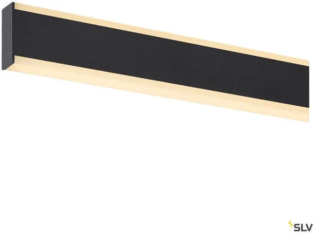 Zwarte hanglamp One Linear 2x15w - 140cm - 1006188