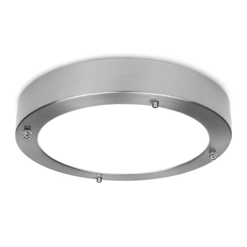 Badkamer Plafondlamp Smartwares - Ø 28 cm - Chrome - LED IWL-60004 van Smartwares in Chroom – productfoto