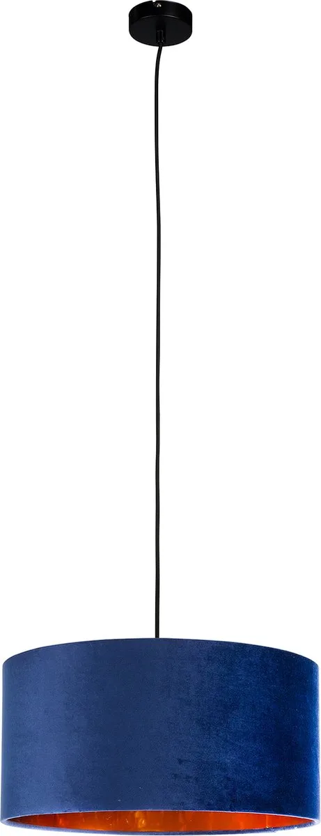 IDE-60058 - Hanglamp Plafondlamp - 40 W - E27 fitting - Meerdere kleuren - Blauw