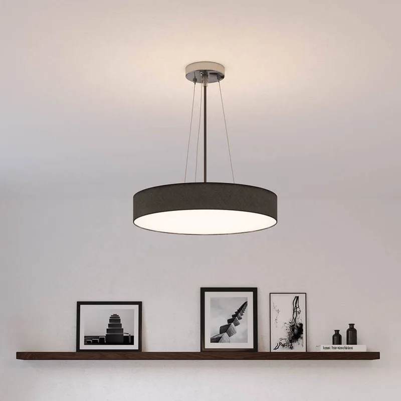 Mia plafondlamp, Ø 60 cm fra Smartwares i Sort – produktbillede
