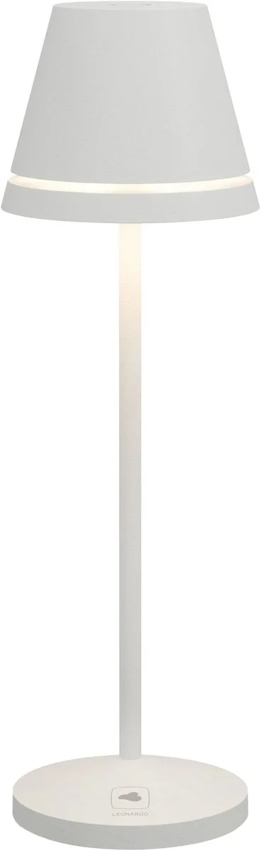 Leonardo | Tafellamp VENEZIA | Oplaadbare | Indoor | Outdoor de Sompex en Blanc – photo produit