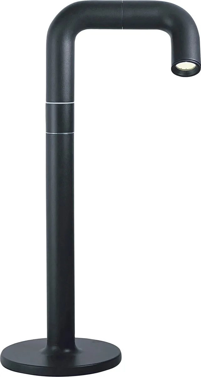 NEWDES | Tafellamp| PIPE |LED | Dimbaar | 38 CM | oplaadbaar / indoor / outdoor / Sompex van Sompex in Antraciet – productfoto