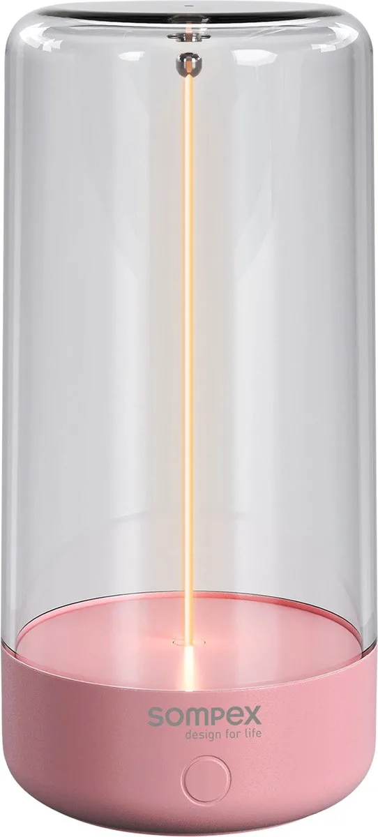 Tafellamp Pulse | Magnetische sfeerlamp| indoor | outdoor | oplaadbaar | dimbaar by Sompex in Pink – product photo