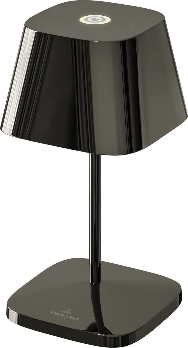 Villeroy & Boch| Tafellamp | Neapel 2.0 | Led |Oplaadbaar | Buiten | Binnen by Sompex in Space Grey – product photo
