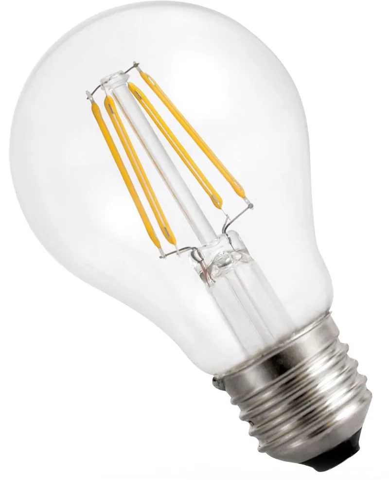 Lamp A60 E27 - 8.5W - 230V - 1200 Lumen - 4000K Neutraal Wit - Ø60mm - Voor Plafondlamp, Tafellamp of Vloerlamp de Spectrum LED – photo produit