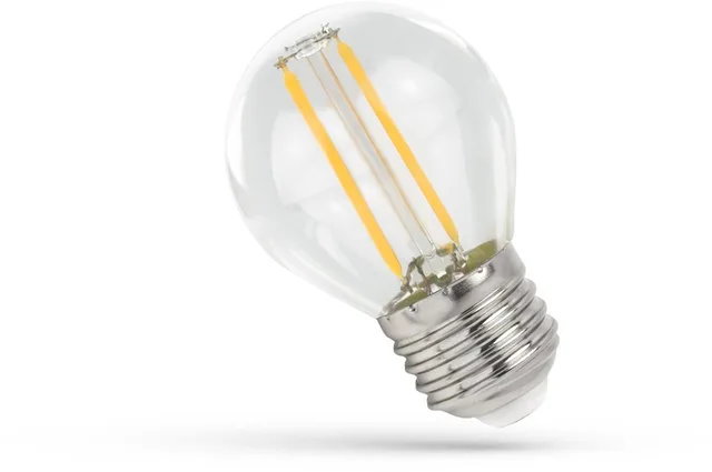 LED-pære Klar E27 1W 2700K 100 lumen