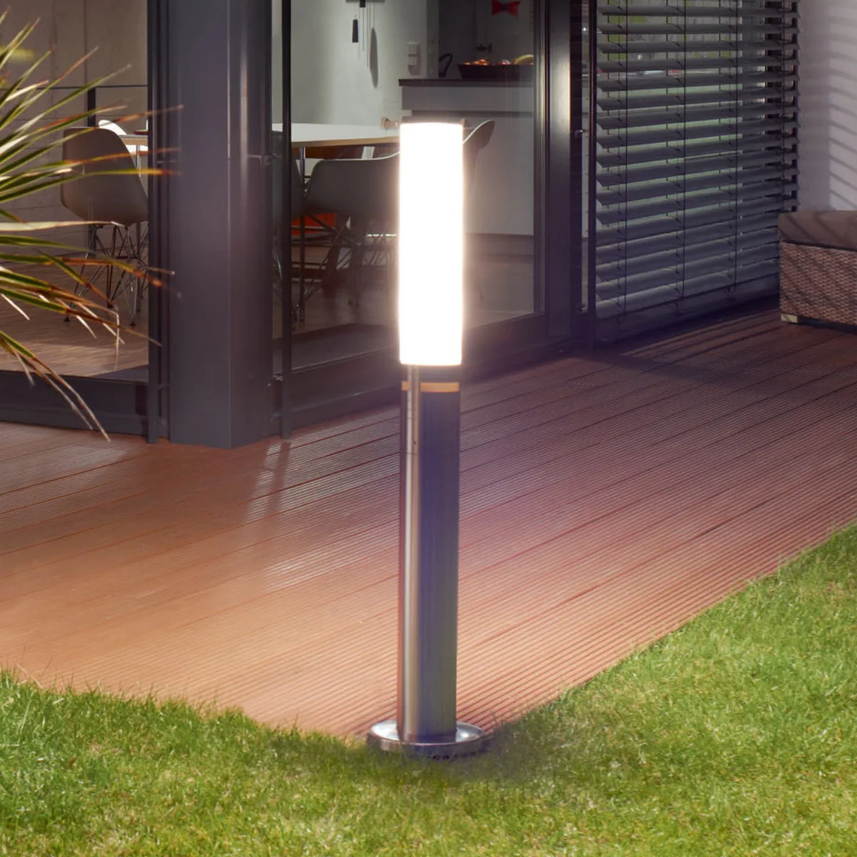GL 60 S sensor-tuinpadverlichting, 104 cm IP44 GU10-LED de Steinel – photo produit