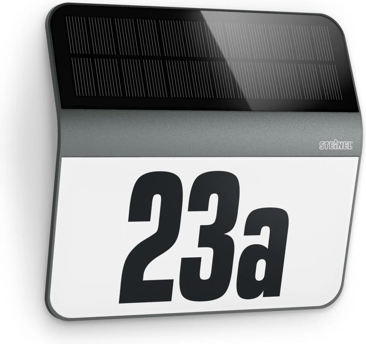 Sensor Led-Lamp XSolar LH-N fra Steinel i Antracit – produktbillede