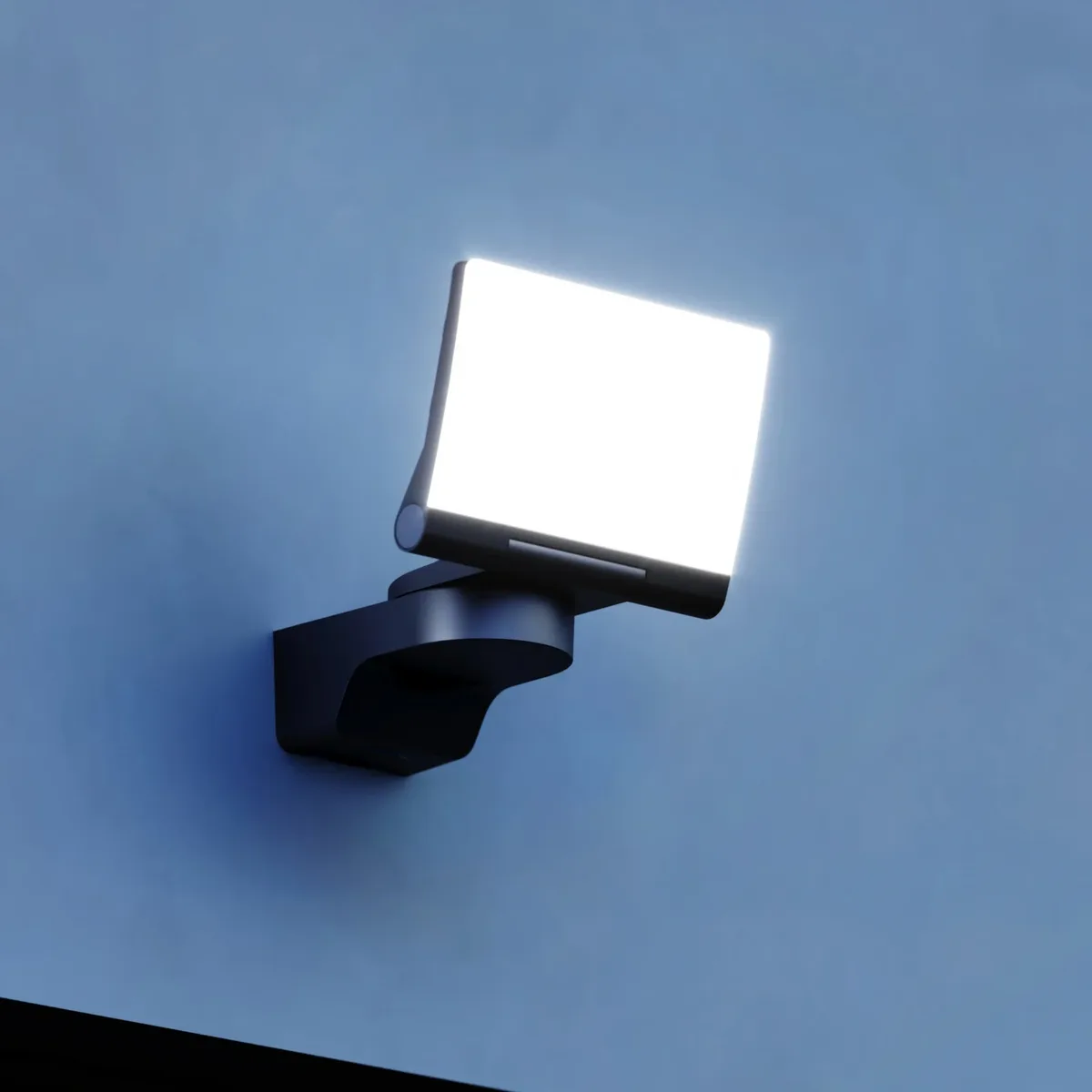 XLED Home 2 LED-buitenwandspot, zwart, IP44 van Steinel – productfoto