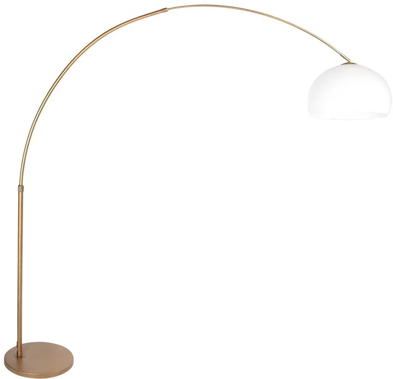 Bronskleurige Vloerlamp Sparkled Light 4301BR – Klassiek design met hoogteverstelling, kunststof en metalen onderdelen, ideaal voor binnengebruik de Steinhauer en Marron – photo produit