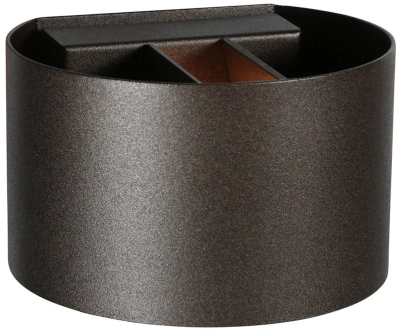 Cacao wandlamp Muro 3364CA, G9 LED dimbaar, trendy design, metaal en kunststof, 13x11x8 cm, Steinhauer de Steinhauer en Marron – photo produit