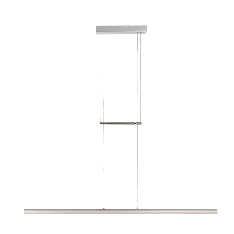 Hanglamp | 114 cm | profilo | ingebouwd LED | staal | acryl en metaal | design verlichting de Steinhauer – photo produit 1 sur 3