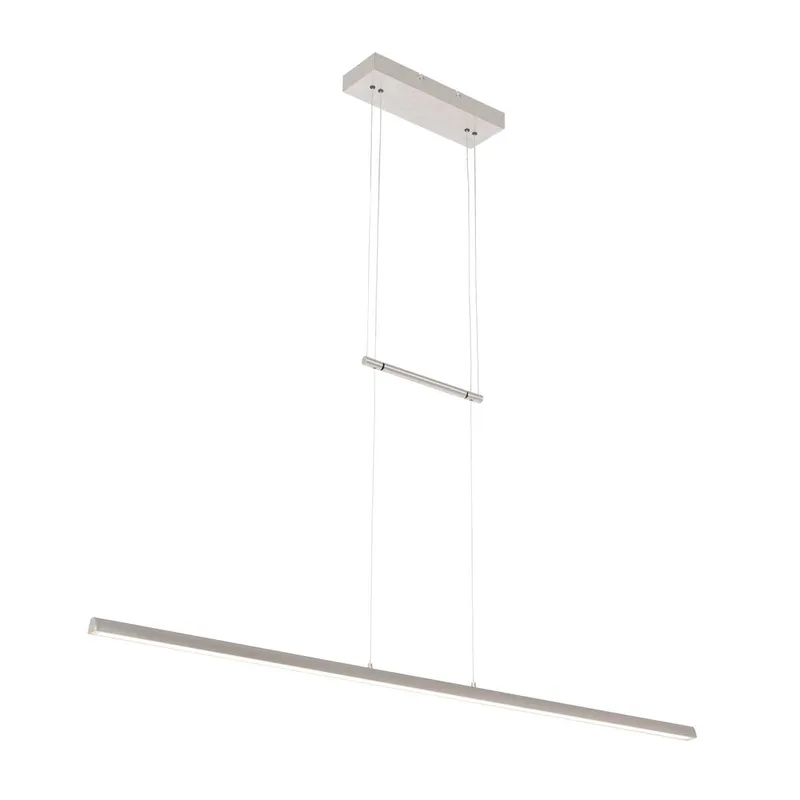 Hanglamp | 114 cm | profilo | ingebouwd LED | staal | acryl en metaal | design verlichting de Steinhauer – photo produit 3 sur 3