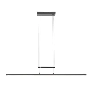 Hanglamp | 114 cm | Profilo | ingebouwd LED | zwart | acryl en metaal | design, functionele, moderne von Steinhauer – Produktfoto 1 von 3