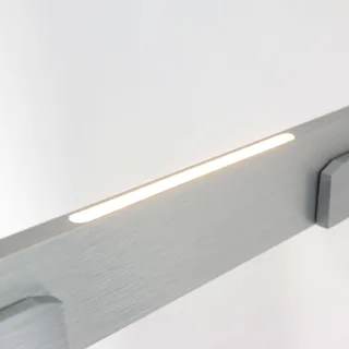 Hanglamp | 171 cm | bloc | 11 lichts | ingebouwd LED | grijs zilver transparant | metaal | moderne de Steinhauer – photo produit 3 sur 3
