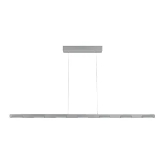 Hanglamp | 171 cm | bloc | 11 lichts | ingebouwd LED | grijs zilver transparant | metaal | moderne de Steinhauer – photo produit 2 sur 3