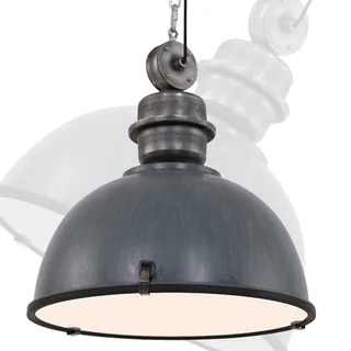 Hanglamp | 52 cm | bikkel industriële hanglampen | E27 | grijs | glas en metaal | industriële de Steinhauer – photo produit 1 sur 3