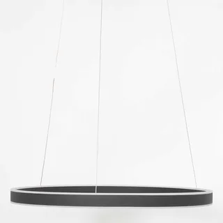 Hanglamp | 60 cm | ringlux | ingebouwd LED | zwart | kunststof en metaal | design verlichting fra Steinhauer – produktbillede 3 af 3