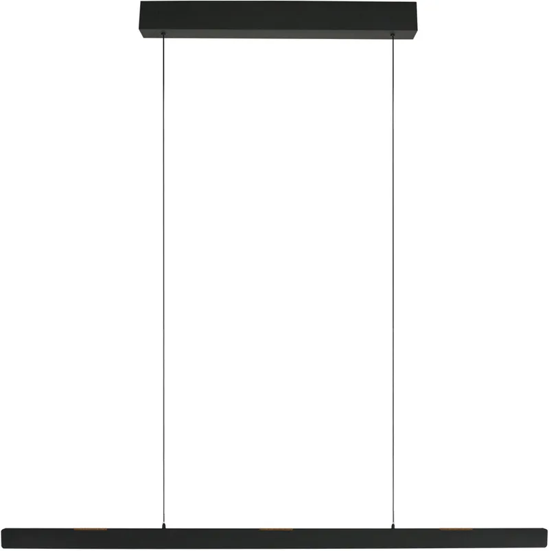Hanglamp - Fluxy - elektronica kunststof metaal - design lamp - LED - 4190ZW by Steinhauer in Black – product photo