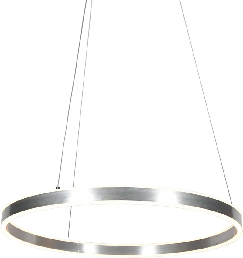 Hanglamp Ringlux 3502ST staal 60cm trendy Steinhauer de Steinhauer en Argent – photo produit