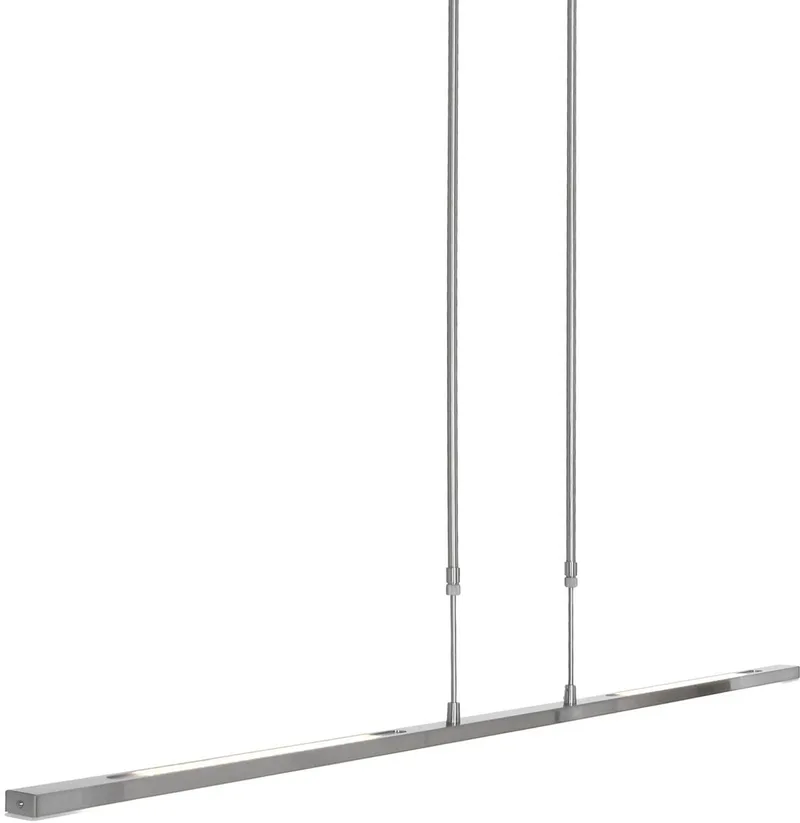 Hanglamp Zelena 1482ST - Staal, Uitschuifbaar, In Hoogte Verstelbaar, Lichtkleur Instelbaar von Steinhauer in Silber – Produktfoto