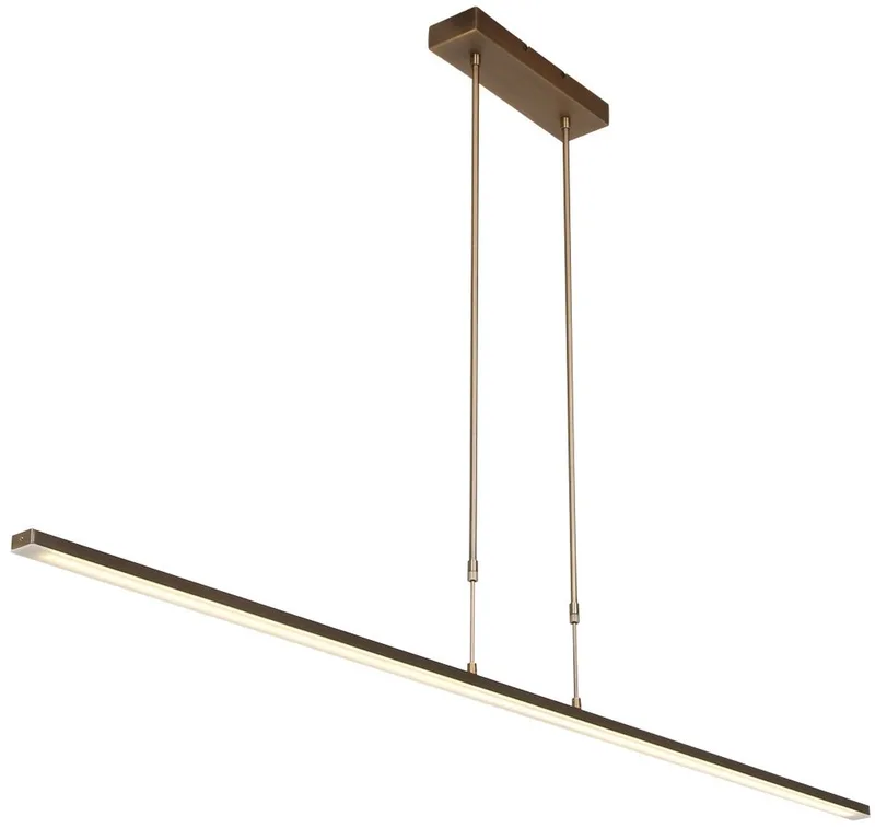 Hanglamp Zelena 7971BR Brons, Hoogte instelbaar, Lichtkleur instelbaar, Metaal, Steinhauer by Steinhauer in Brown – product photo