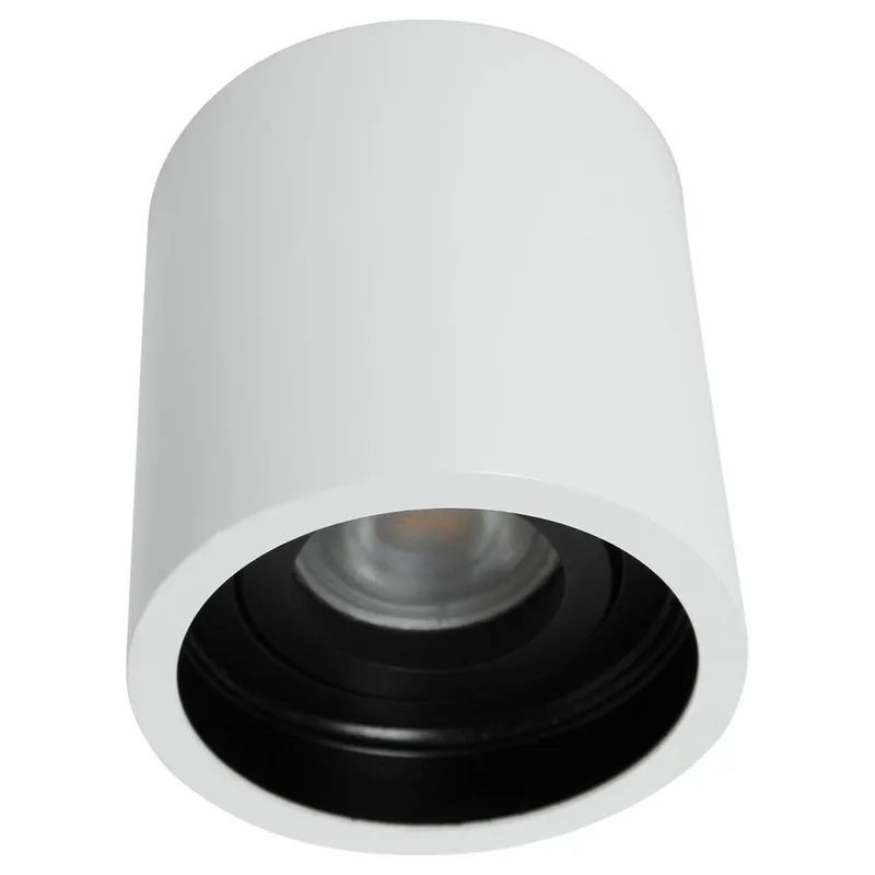 Kantelbare spot pelite | 1 lichts | GU10 fitting | modern | staal geborsteld met zwart | 9 cm hoog fra Steinhauer – produktbillede 3 af 3