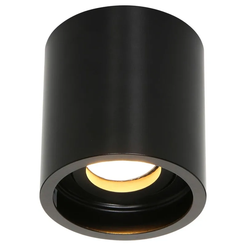 Kantelbare spot pelite | industrieel | 1 lichts | zwart mat | GU10 fitting | 9 cm hoogte | modern fra Steinhauer – produktbillede 1 af 3