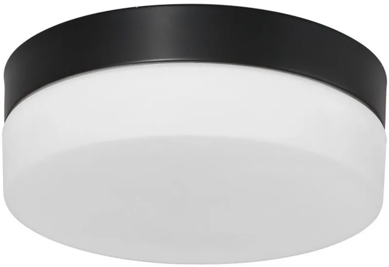 Plafondlamp Ikaro 1362ZW Zwart Ø18cm - Modern, Elektronica & Glas, Steinhauer från Steinhauer i Vit, Svart – produktbild