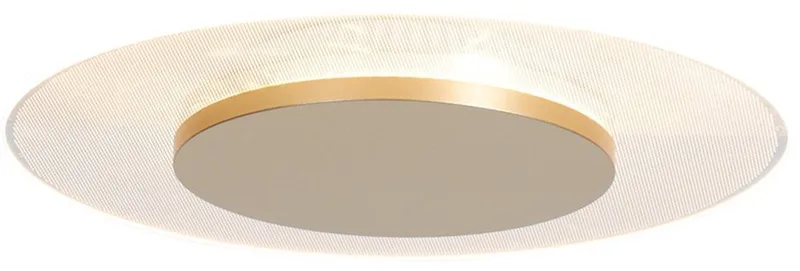 Plafondlamp Lido Steinhauer Ø28 cm Dimbaar 1100 Lumen Kunststof Metaal Binnen Modern fra Steinhauer i Guld – produktbillede