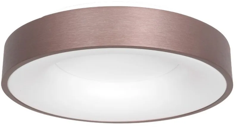 Plafondlamp Ringlede 3086BR Brons Ø30cm Dimbaar Kunststof Metaal Steinhauer Modern Binnen de Steinhauer en Marron – photo produit