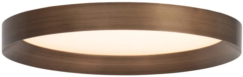 Plafonnier Flady 3685BR brons Ø40 cm | Klassiek ontwerp | Materiaal: metaal, kunststof, elektronica | Steinhauer från Steinhauer i Brun – produktbild