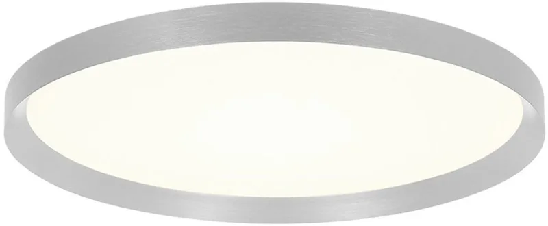Plafonnier Flady 4367ST staal Ø30 cm 2000 Lumen Steinhauer Modern de Steinhauer en Argent – photo produit
