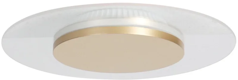 Plafonnier Lido 7799GO – Ø42 cm – Kunststof en metaal – 2200 Lumen – Steinhauer – Modern design voor binnengebruik fra Steinhauer i Guld – produktbillede