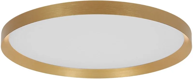 Plafonnière Flady 4367GO Ø30cm 2000 Lumen Steinhauer Modern kunststof/metaal binnen de Steinhauer en Or – photo produit