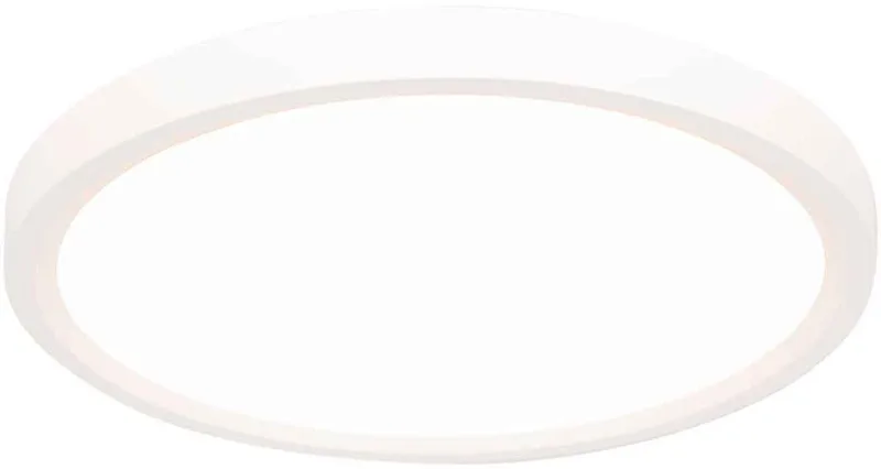 Plafonnière Steinhauer Luminix Witte Plafondlamp 4132W Ø29 cm van kunststof, met 3 standen dimfunctie en instelbare lichtkleur, voor binnengebruik de Steinhauer en Blanc – photo produit