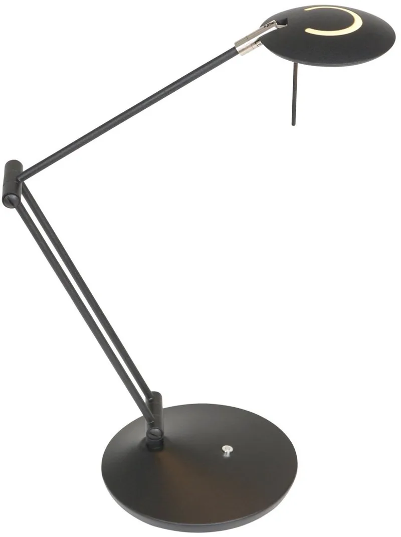 Tafellamp Zodiac 2109ZW - Modern, Dimbaar, Draaibaar en Kantelbaar von Steinhauer in Schwarz – Produktfoto
