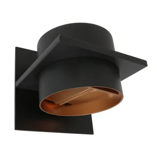Wandlamp | 14 cm | muro | G9 | goud zwart | metaal | moderne design sfeerverlichting van Steinhauer – productfoto 2 van 3