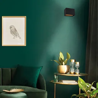 Wandlamp | 7 cm | muro | G9 | goud zwart | metaal | moderne design verlichting från Steinhauer – produktbild 2 av 3