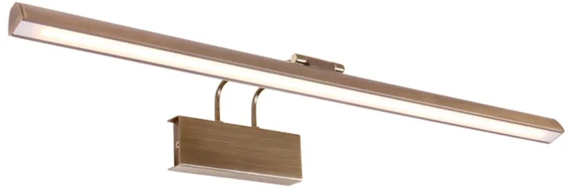 Wandlamp Litho 2431BR Brons - Dimbaar en lichtkleur instelbaar - Stijlvol metaal - Merk: Steinhauer - Afmetingen: 60x14,5x9 cm, 210 cm snoer fra Steinhauer i Brun – produktbillede