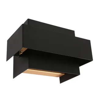 Wandlamp | Muro | 2 lichts | G9 | goud zwart | metaal | moderne design verlichting von Steinhauer – Produktfoto 3 von 3