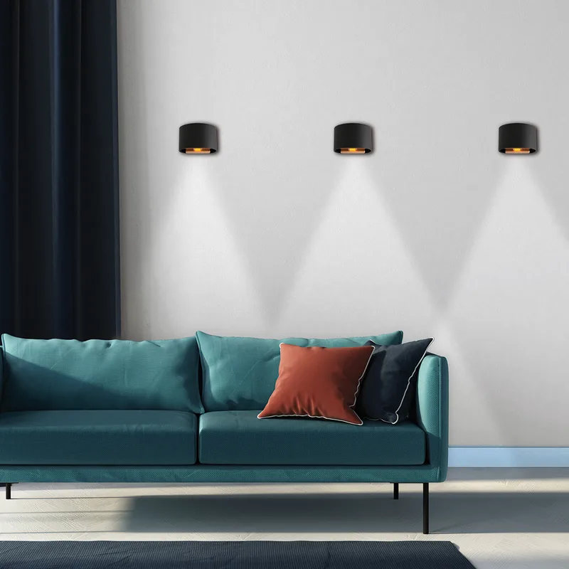 Wandlamp | Muro | G9 | goud zwart | metaal | modern design från Steinhauer – produktbild 2 av 3