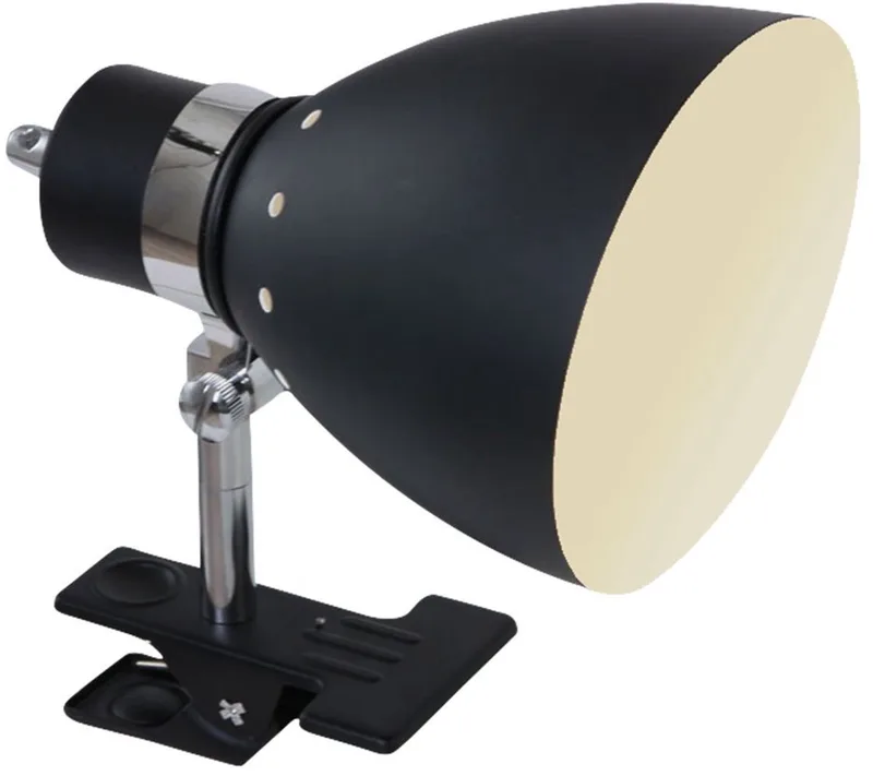 Wandlamp Steinhauer Spring 6827ZW van metaal en kunststof, draaibaar en kantelbaar met snoer schakelaar, ideaal voor binnengebruik by Steinhauer in Black – product photo
